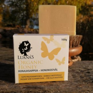 hunajasaippua luonnonkosmetiikkaa Suomesta