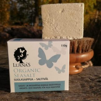 suolasaippua kasvoille ja iholle - Luanas Organic Products